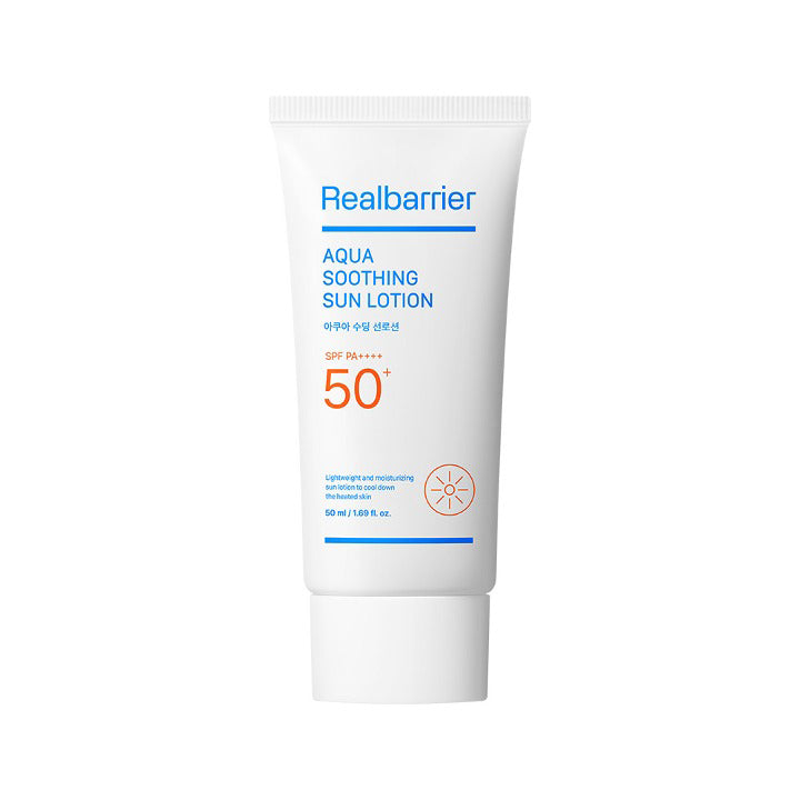 [Realbarrier] Aqua Soothing Sun Lotion 50ml (SPF50+, PA++++)