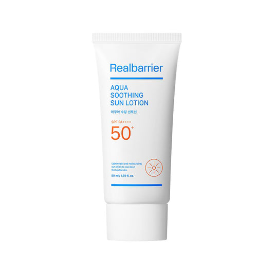 [Realbarrier] Aqua Soothing Sun Lotion 50ml (SPF50+, PA++++)