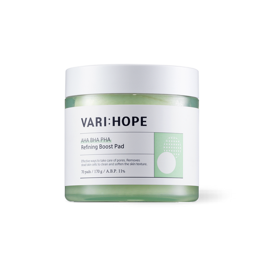 [VARIHOPE] AHA BHA PHA Refining Boost Pad (70ea¸ 170g)